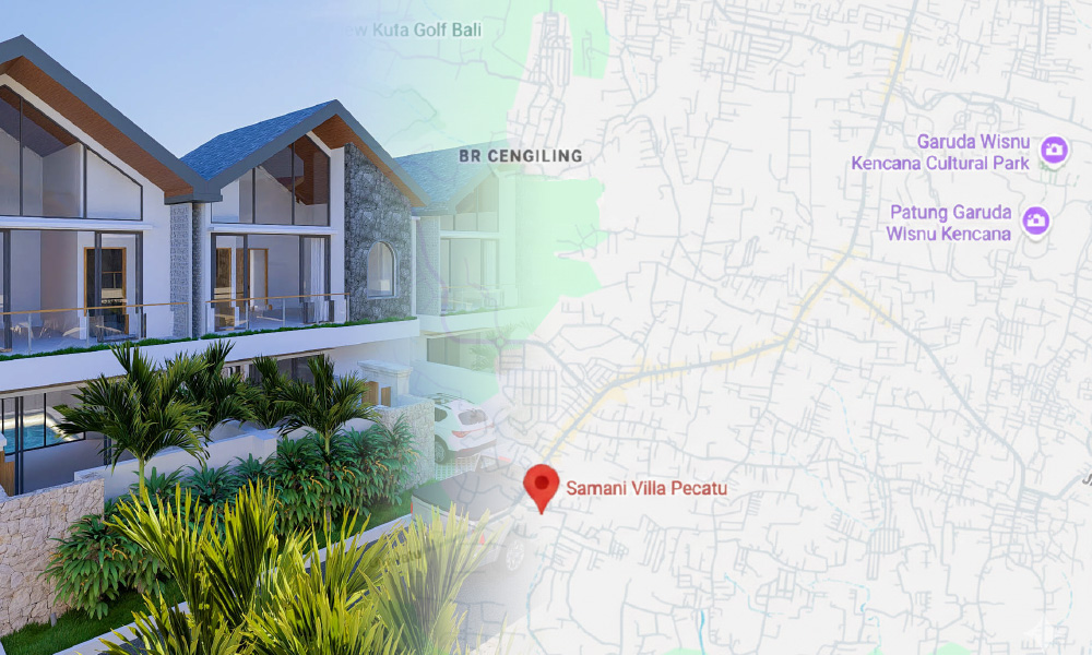 Bedah Lokasi Samani Villa Pecatu yang Strategis
