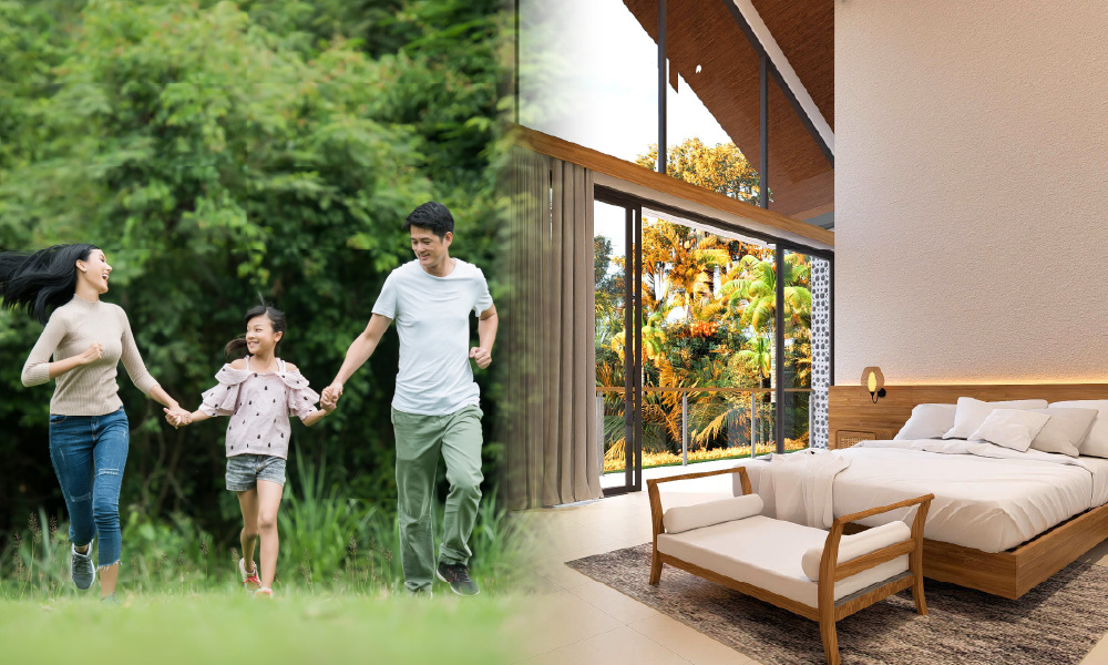 Hunian Sustainable Samani Villa Pecatu di Bali Selatan