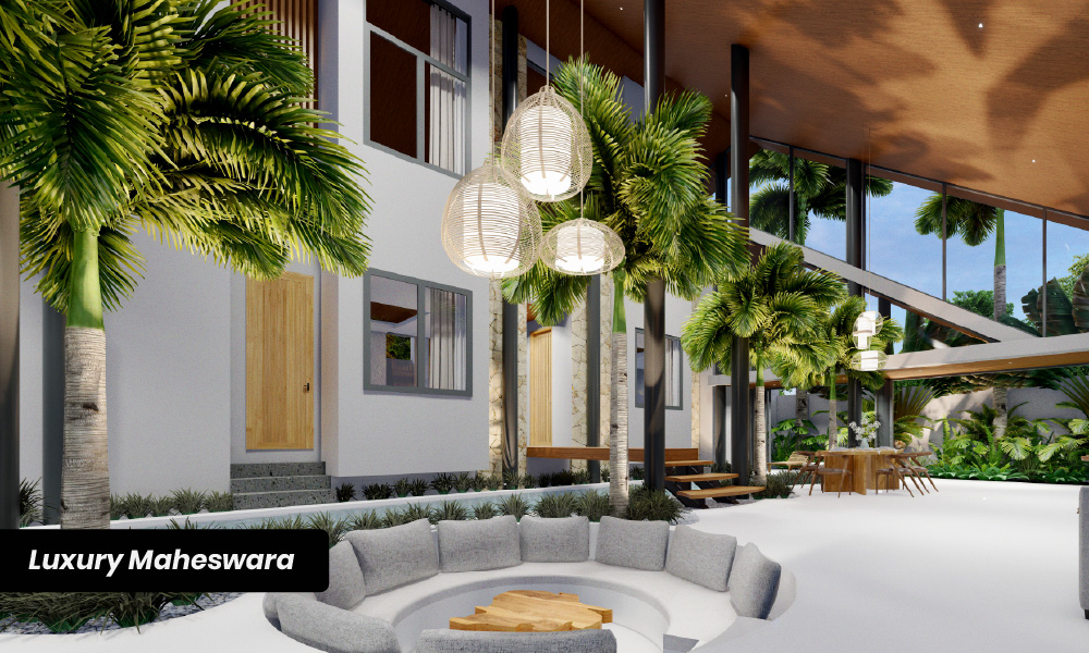 Mengapa Villa High Ceiling Bali Harus Pakai Baja Komposit? Samani Villa Pecatu